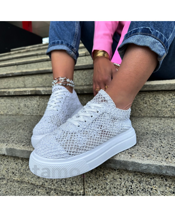 Bílé krajkové tenisky-319231-20