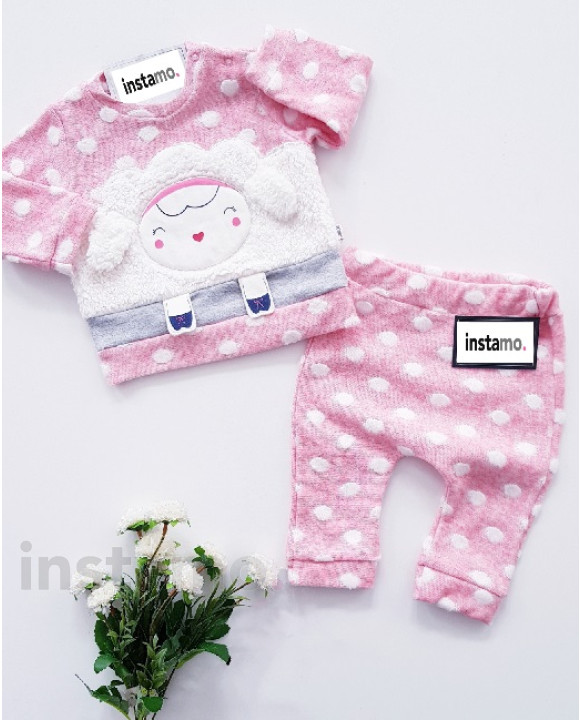 Dvoudílný růžový set I Love My Mummy-258548-20