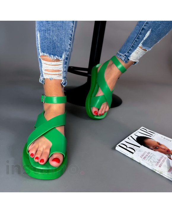 Zelené sandále-288458-20