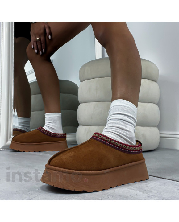 Camelová nasouvací obuv-311464-20