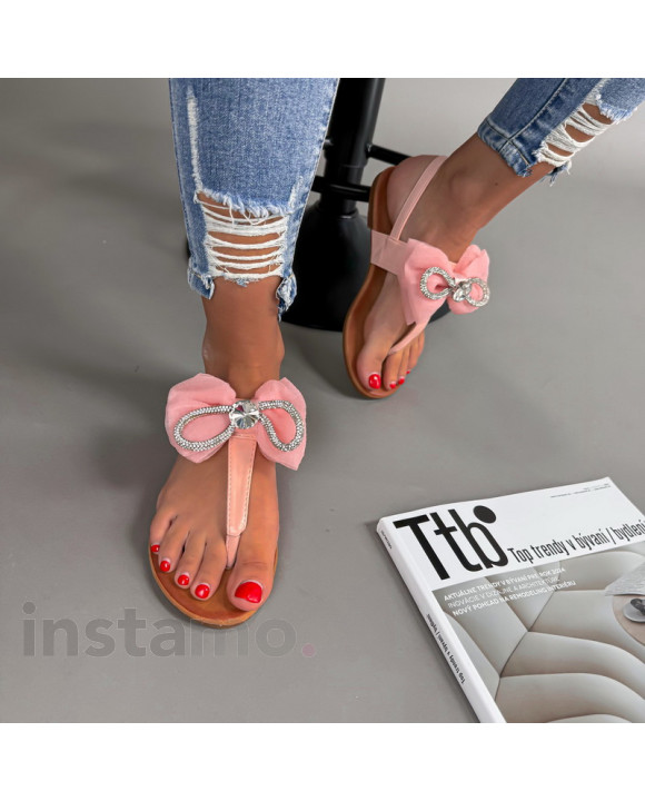 Světle růžové sandále-304208-20
