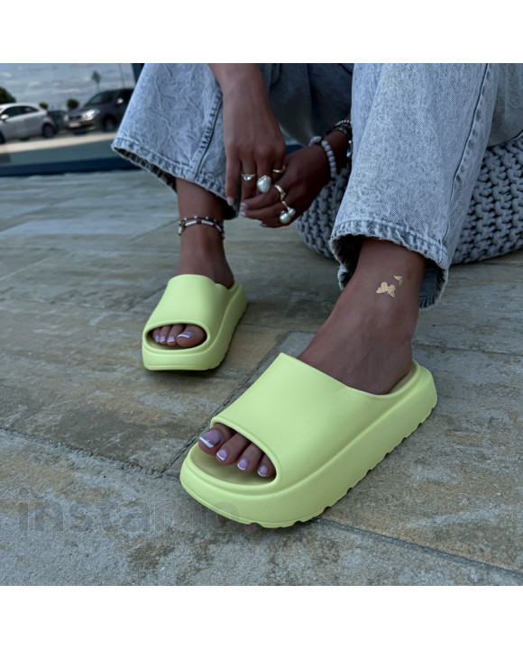 Žluté gumové pantofle-319935-20