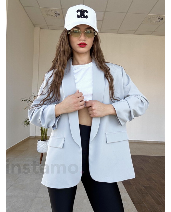 Šedé elegantní sako-317953-20