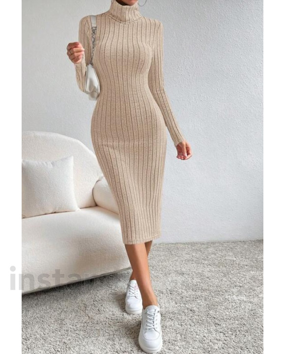 Béžové dlouhé šaty-296111-20