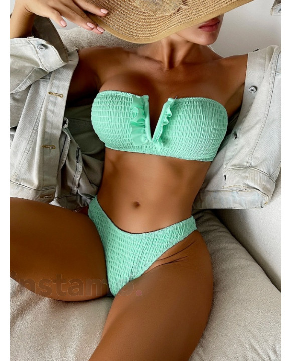 Mentolové dvoudílné plavky-321006-20