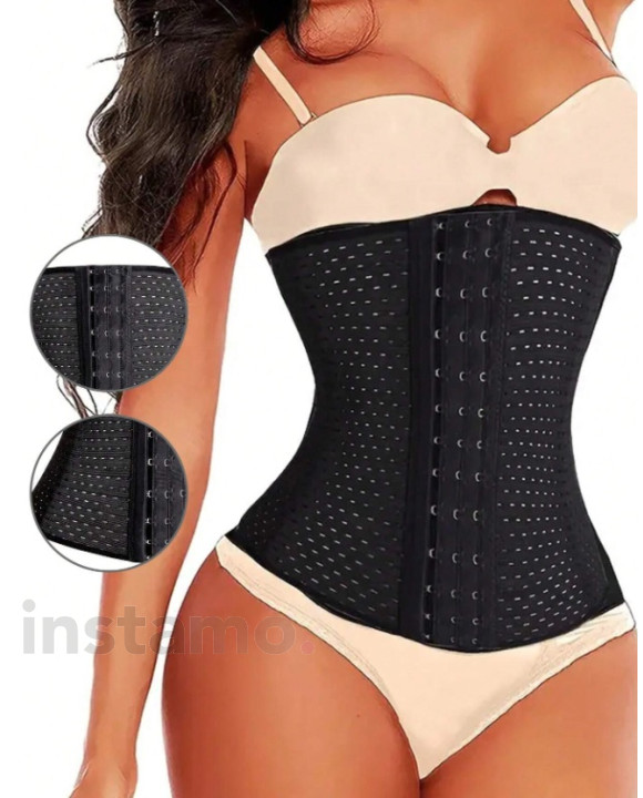 Černý stahovací pás na zapínání-304539-20