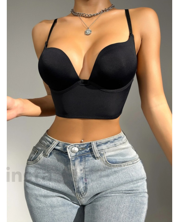 Černá push-up podprsenka-304572-20