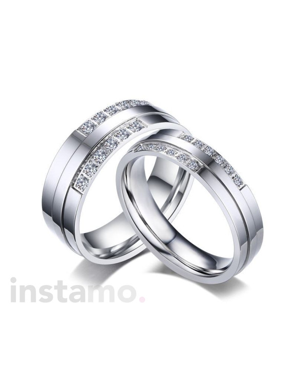 Pánska oceľová obrúčka