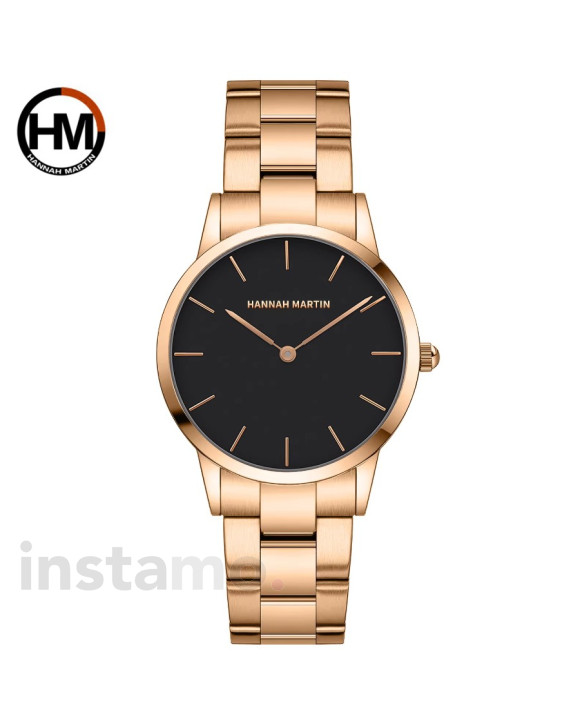 Dámské kovové hodinky pozlacené rose-311512-20