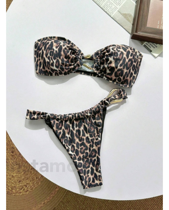 LEOPARDIE DVOJDIELNE PLAVKY-317602-20