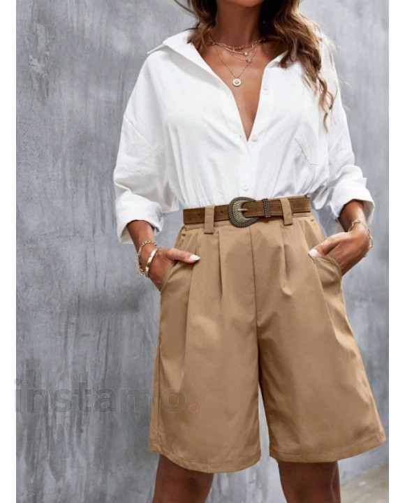 Hnědé kraťasy-305159-20