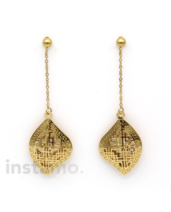 Dámské pozlacené náušnice-195616-20