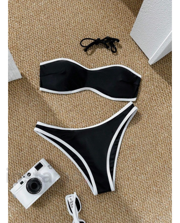 Černé dvoudílné plavky-318371-20