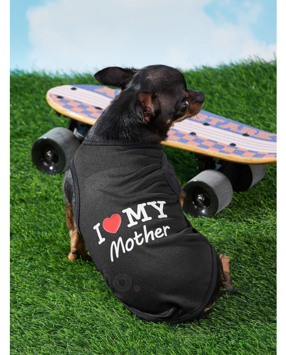 Černý top pro psa-275876-20