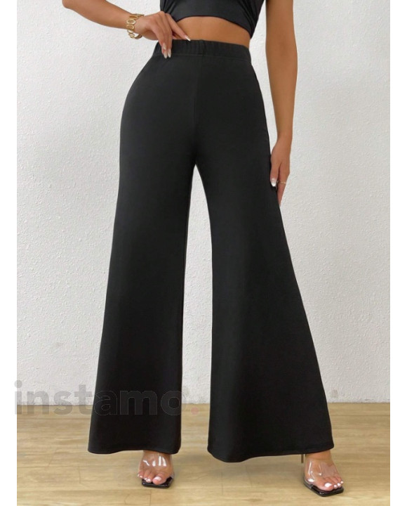 Černé široké kalhoty-305869-20
