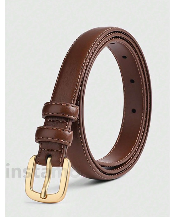 Hnědý tenký pásek-310667-20