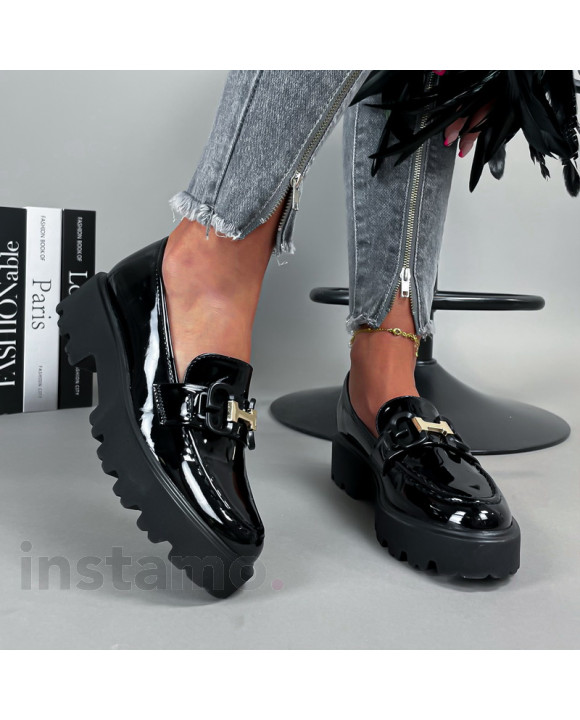 Černé lakované mokasíny-308188-20