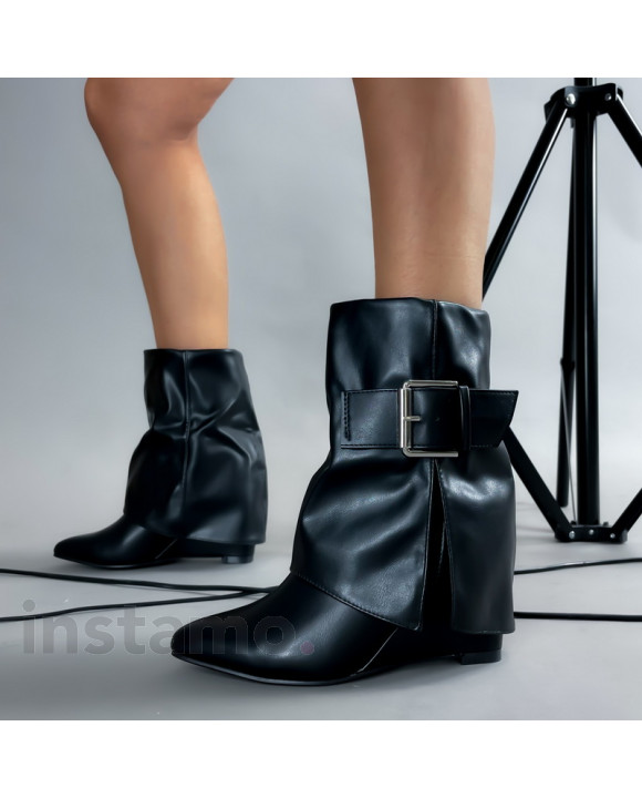 Černé kotníkové boty-312988-20