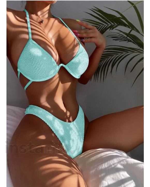 Mentolové dvoudílné plavky-282810-20