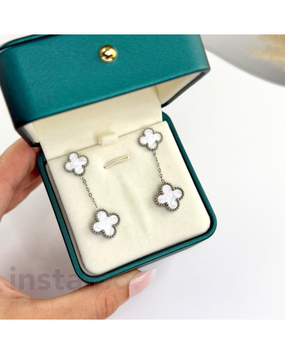 Dámské ocelové náušnice visací-321549-20