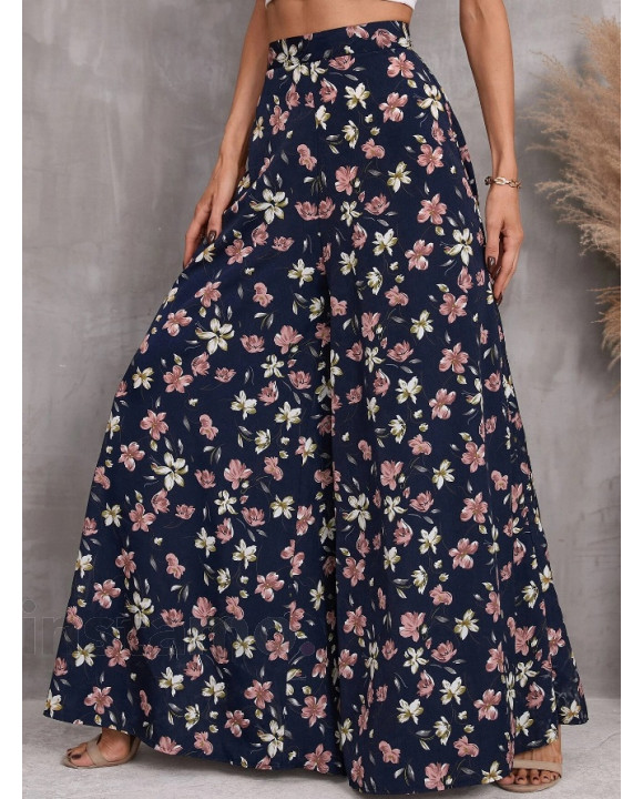 Modré široké kalhoty-306078-20