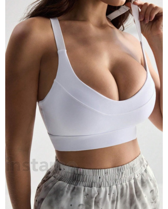 Bílá sportovní podprsenka-314123-20