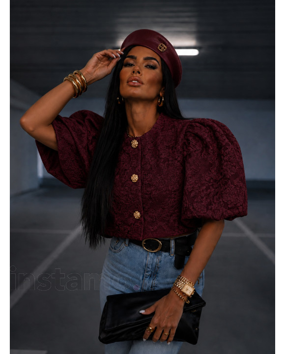 Bordo PUFFY top-329912-20