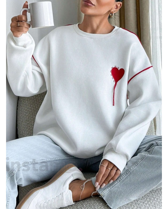 BÍLÁ MIKINA-314646-20