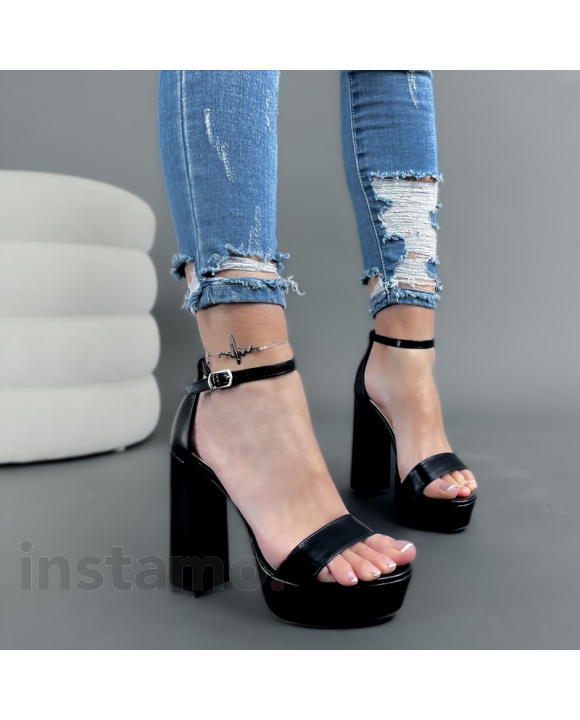 Černé sandále-301018-20