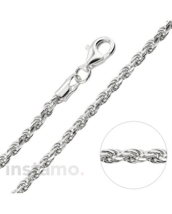 Stříbrný řetízek pozlacený-237454-20