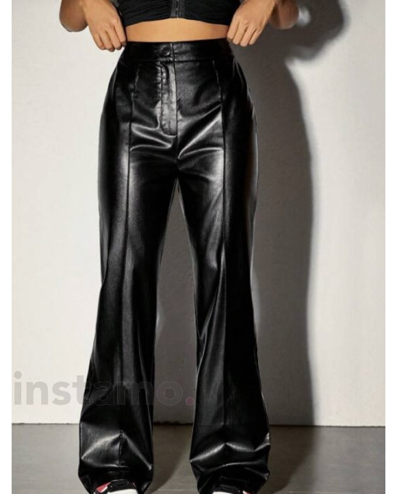 Černé koženkové kalhoty-297598-20