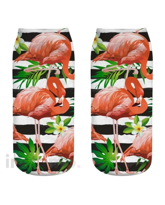 Ponožky FLAMINGO s 3D potiskem-223006-20