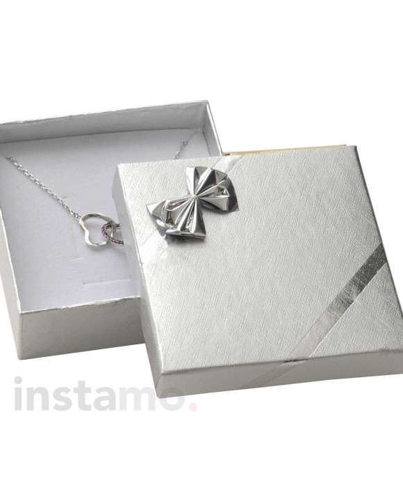 Dárková krabička stříbrná-323638-20