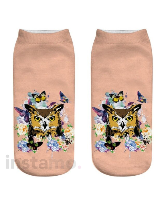 Ponožky Sova s 3D potiskem-220992-20