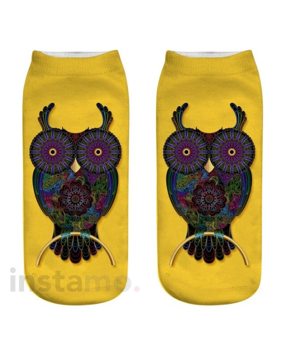 Ponožky Sova s 3D potiskem-220989-20