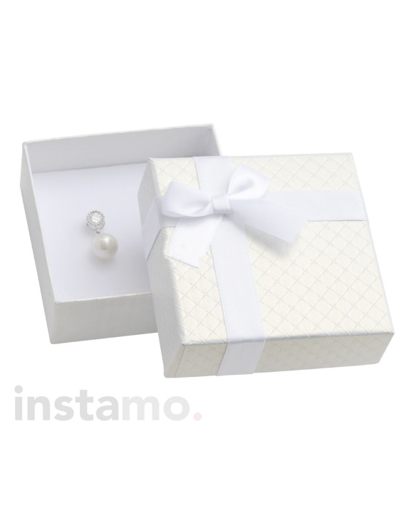 Bílá dárková krabička s mašlí-318430-20
