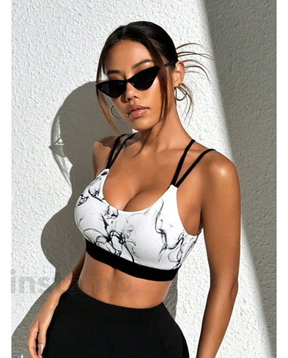 Bílý top na cvičení-314823-20