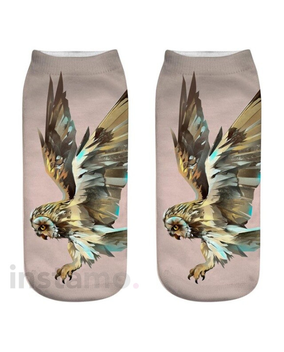 Ponožky Sova s 3D potiskem-220991-20