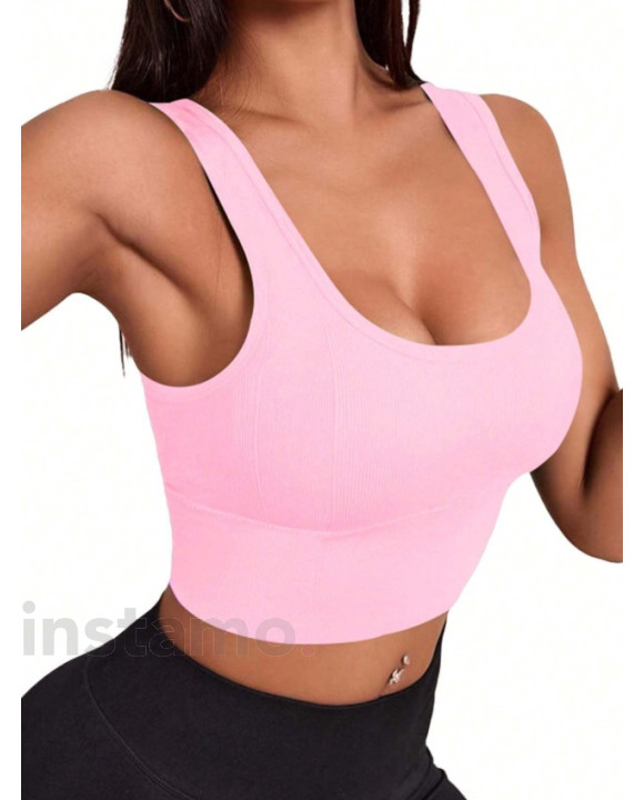 Růžový top na cvičení-314816-20