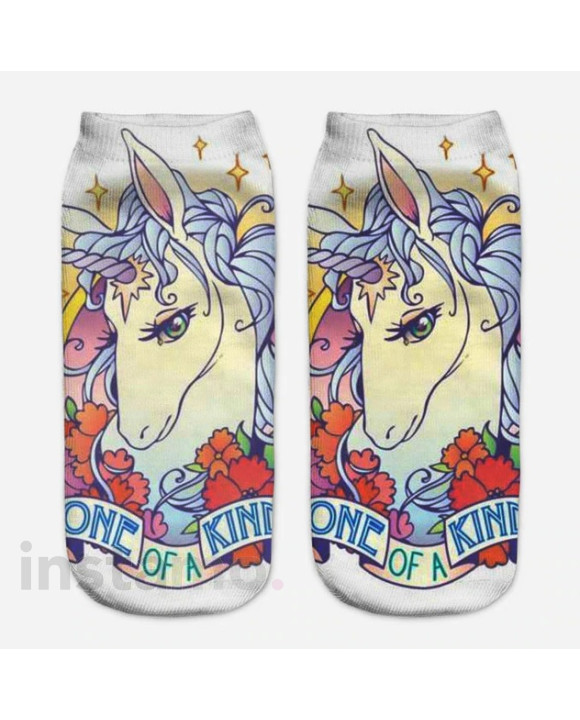 Ponožky jednorožec s 3D potiskem-220974-20