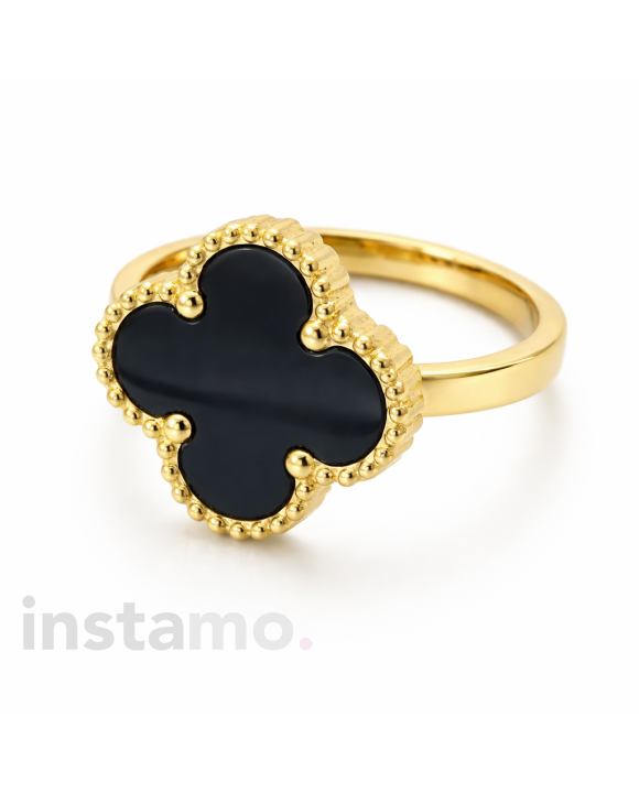 Ocelový prsten černý-279460-20