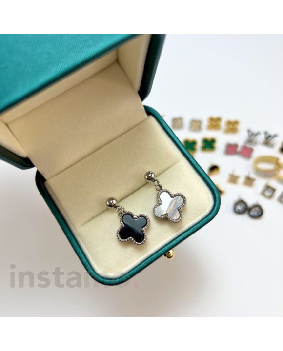 Dámské ocelové náušnice dvoubarevné-275937-20