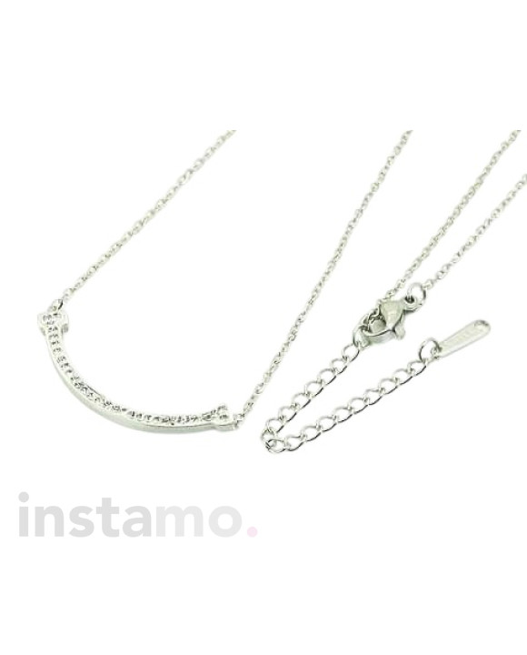 Dámský ocelový náhrdelník s přívěskem-311826-20