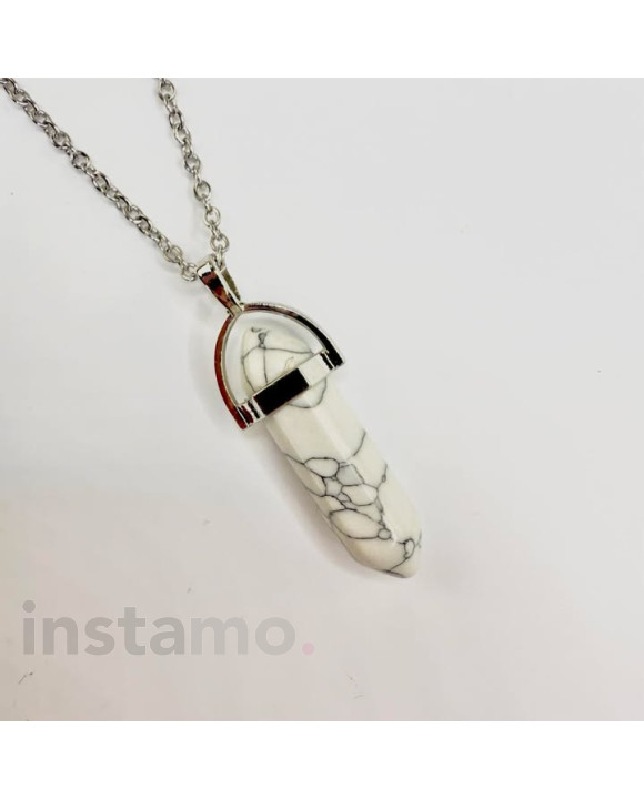 Ocelový náhrdelník s křišťálem-319425-20