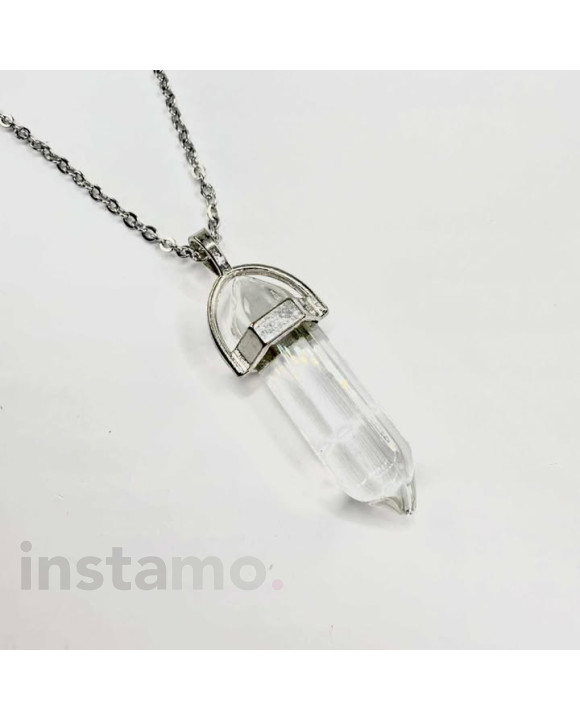 Ocelový náhrdelník s křišťálem-319430-20