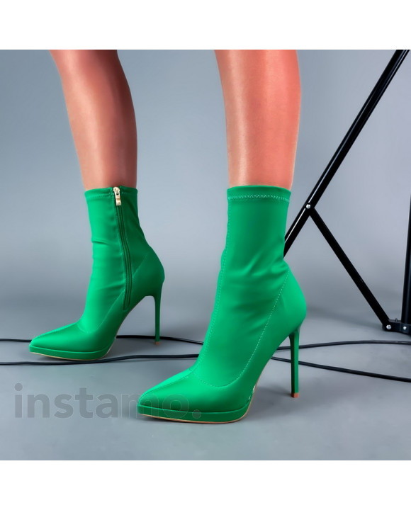 Zelené kotníkové boty-290842-20
