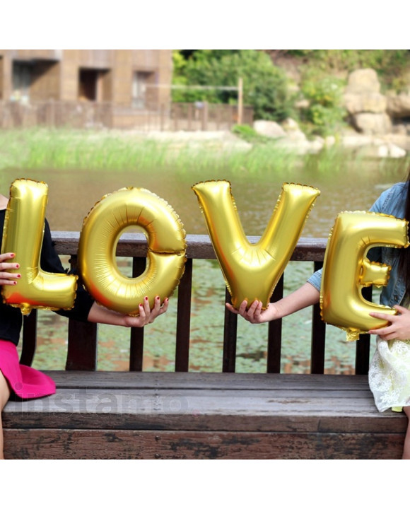 Set zlatých balónů LOVE-157515-20