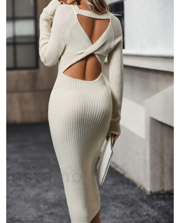 Pletené béžové šaty-297228-20