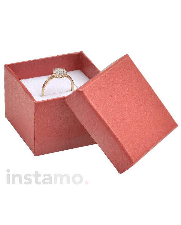 Červená papírová dárková krabička-278235-20