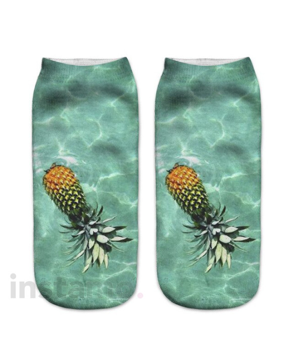 Ponožky s 3D potiskem Ananas-221266-20
